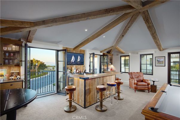 Interior, Recessed Lighting, Wooden Beams