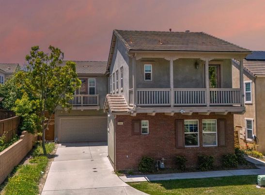 Attached, Exterior, Facade, Brick Facade, Mediterranean
