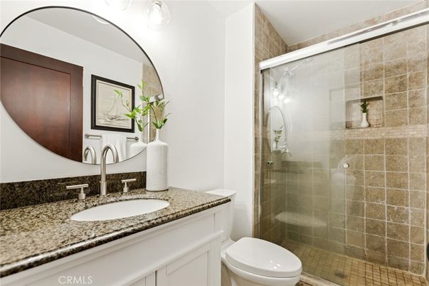 Bathroom, Glass Shower, Interior