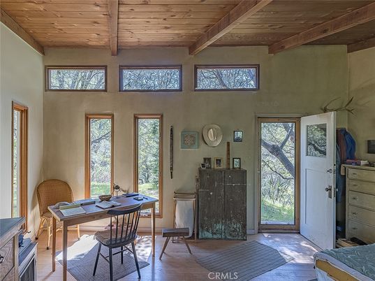 Home Office, Interior, Wooden Beams, Wooden Ceilings, Wood Texture Flooring