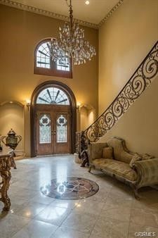 Chandelier, Interior, Recessed Lighting