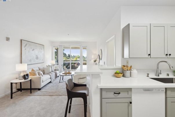 Interior, Kitchen, Living room