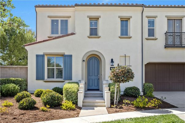 Attached, Exterior, Facade, Spanish Mediterranean