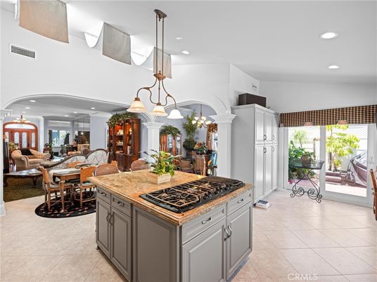 Chandelier, Dining room, Interior, Kitchen, Living room, Pendant Lights, Recessed Lighting