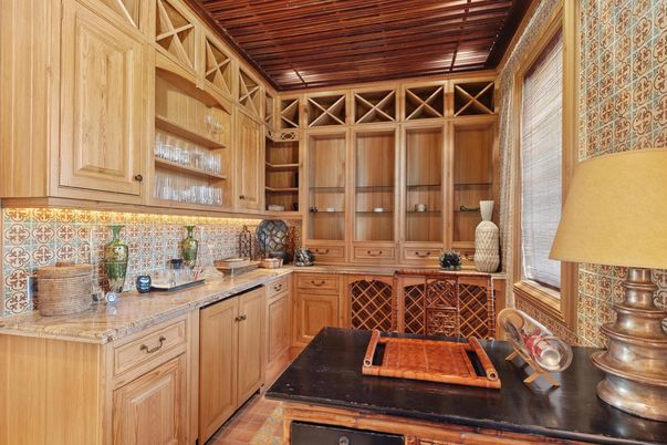 Interior, Kitchen, Wooden Ceilings