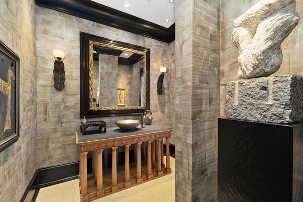 Bathroom, Interior, Recessed Lighting