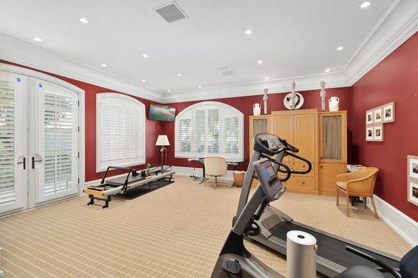 Fitness Equipment, Interior, Recessed Lighting