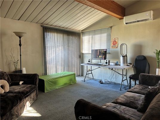 Home Office, Interior, Wooden Beams
