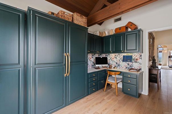 Home Office, Interior, Wooden Beams, Wooden Ceilings, Wood Texture Flooring