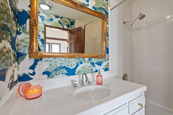 Bathroom, Interior, Tile Countertops