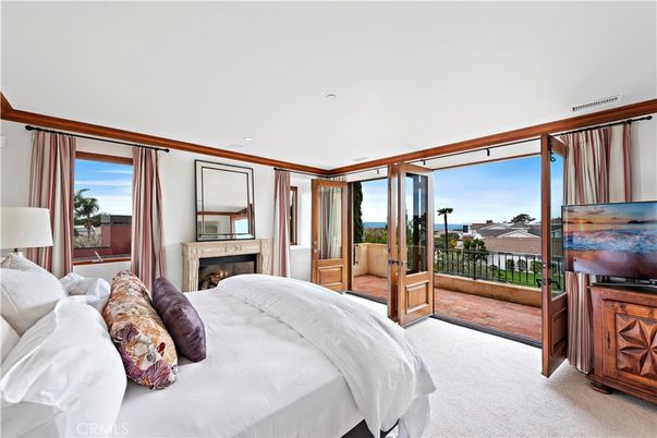 Bedroom, Fireplace, Interior, Recessed Lighting