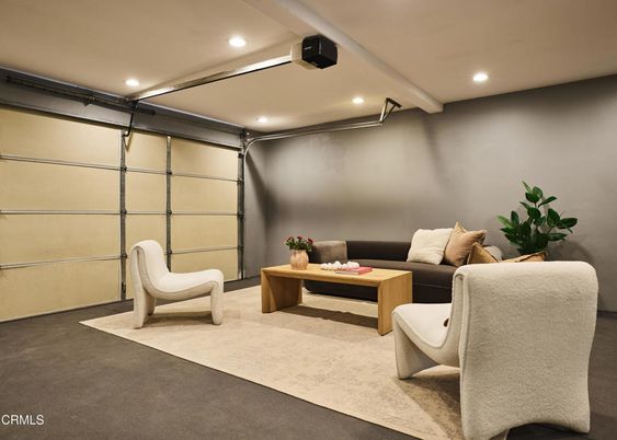 Garage, Interior, Recessed Lighting