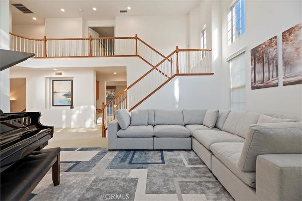 Interior, Living room, Piano, Recessed Lighting