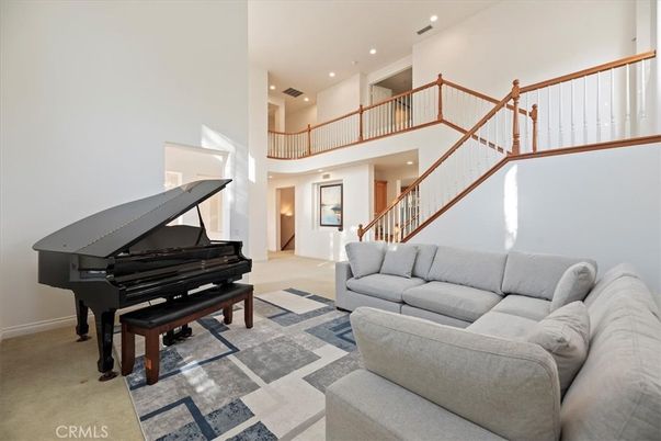Interior, Living room, Piano, Recessed Lighting