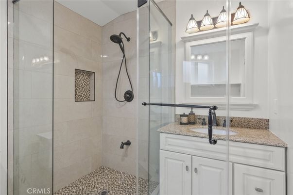 Bathroom, Glass Shower, Interior
