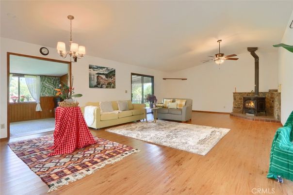 Chandelier, Fireplace, Interior, Living room, Wood Texture Flooring