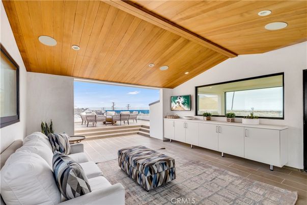Interior, Living room, Recessed Lighting, Wooden Ceilings, Wood Texture Flooring