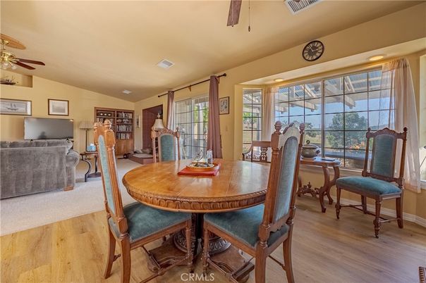 Dining room, Interior, Wood Texture Flooring
