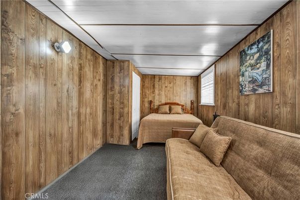 Bedroom, Interior, Wooden Walls