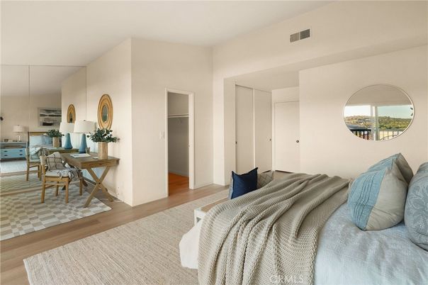 Bedroom, Home Office, Interior, Wood Texture Flooring