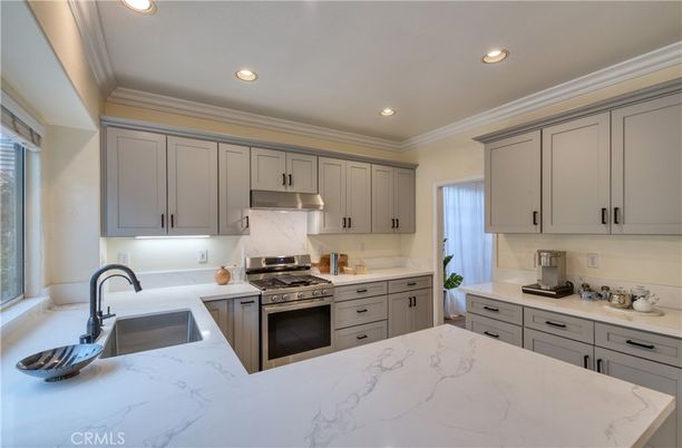 Interior, Kitchen, Recessed Lighting, Stainless Steel Appliances