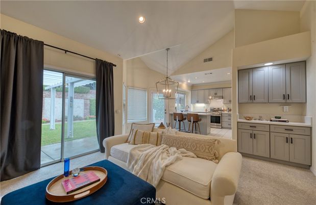 Dining room, Interior, Kitchen, Living room, Pendant Lights, Recessed Lighting