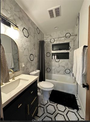 Bathroom, Interior, Marble Walls