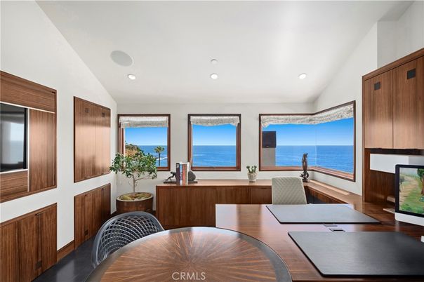 Home Office, Interior, Recessed Lighting, Water