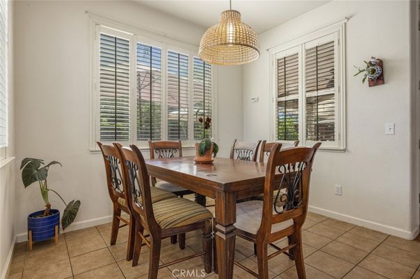 Dining room, Interior, Pendant Lights