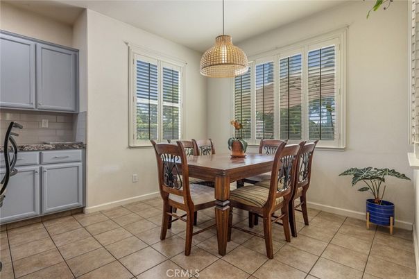 Dining room, Interior, Pendant Lights
