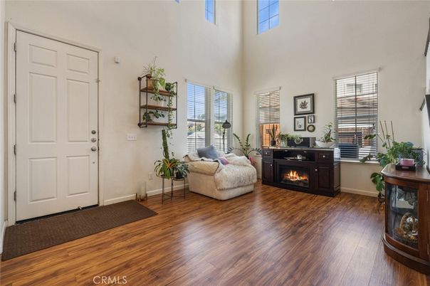 Fireplace, Interior, Living room, Wood Texture Flooring