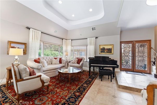 Interior, Living room, Piano, Recessed Lighting