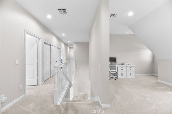 Home Office, Interior, Recessed Lighting