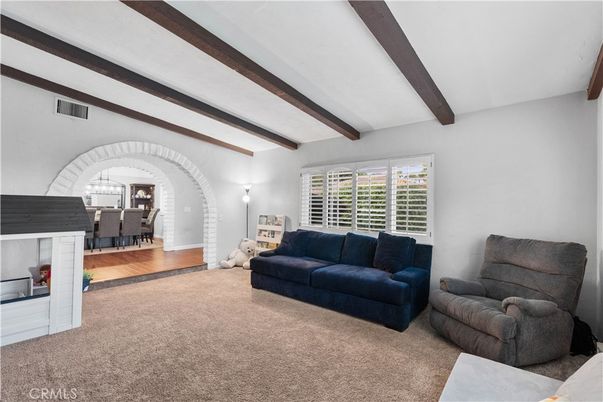 Dining room, Interior, Living room, Wooden Beams, Wood Texture Flooring