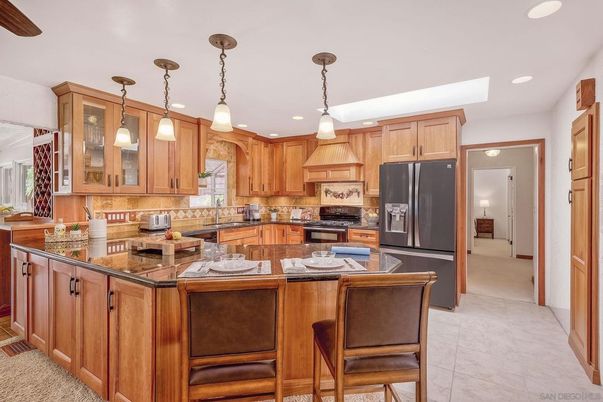 Interior, Kitchen, Pendant Lights, Recessed Lighting