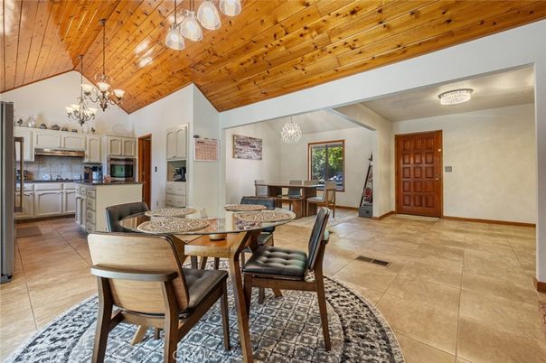 Chandelier, Dining room, Interior, Kitchen, Pendant Lights, Wooden Ceilings