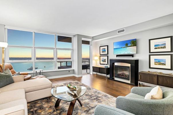 Fireplace, Interior, Living room, Water, Wood Texture Flooring