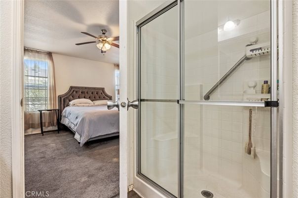 Bathroom, Bedroom, Glass Shower, Interior