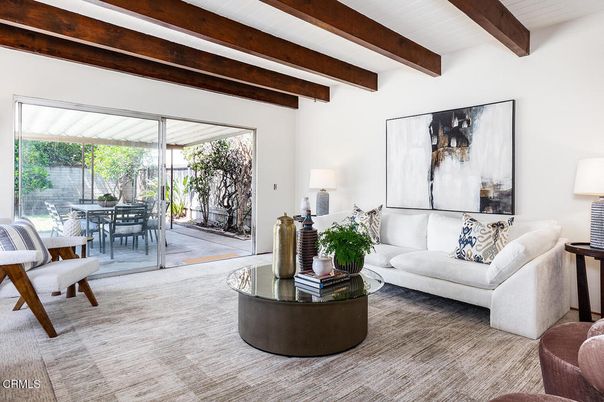 Dining room, Interior, Living room, Wooden Beams, Wood Texture Flooring