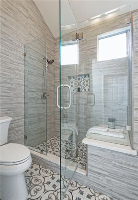 Bathroom, Glass Shower, Interior