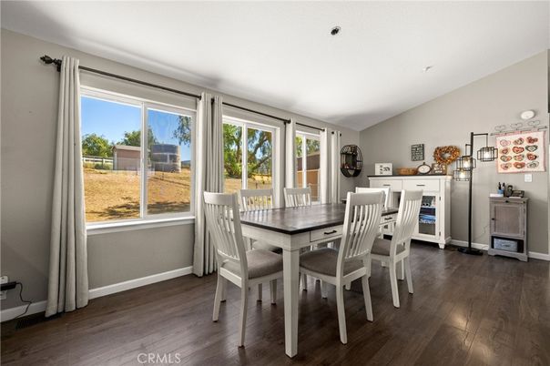 Dining room, Interior, Wood Texture Flooring