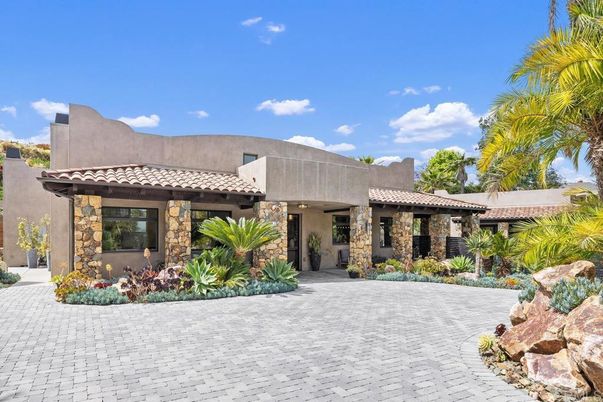 Exterior, Facade, Spanish Mediterranean