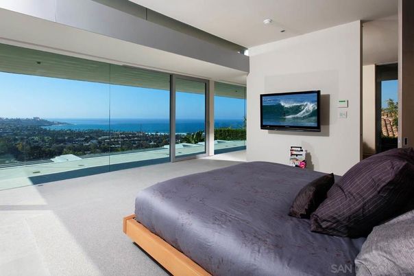 Bedroom, Interior, Recessed Lighting, Water