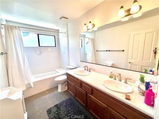 Bathroom, Dual Sink Vanities, Interior, Tile Countertops