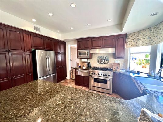 Interior, Kitchen, Recessed Lighting, Stainless Steel Appliances