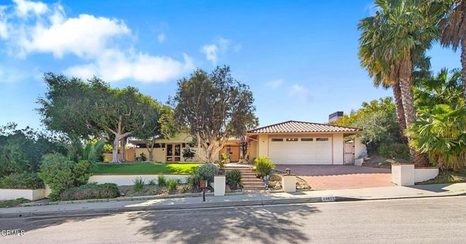 Attached, Backyard, Exterior, Facade, Mediterranean