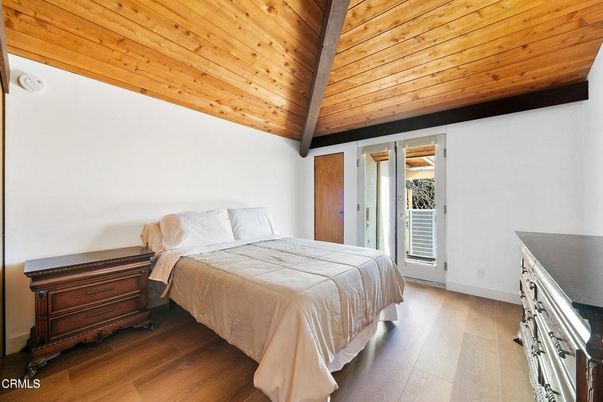 Bedroom, Interior, Wooden Ceilings, Wood Texture Flooring