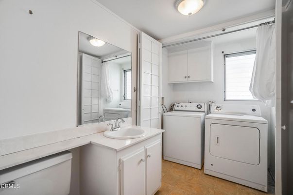 Bathroom, Interior, Utility Closets, Washer