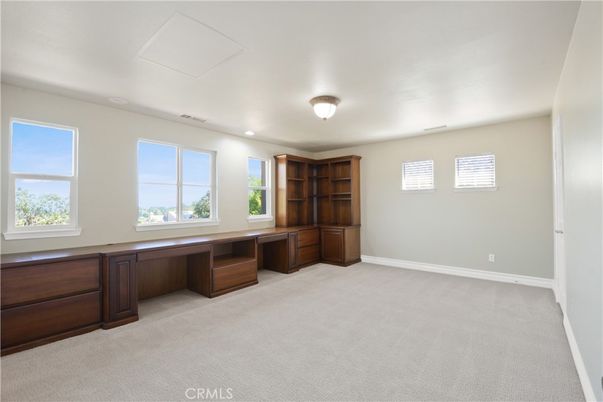 Home Office, Interior, Recessed Lighting