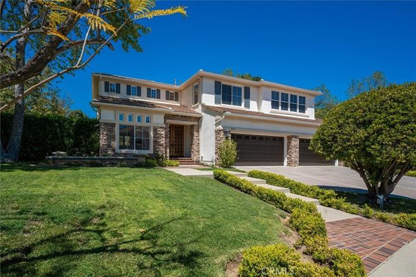 Attached, Backyard, Exterior, Facade, Mediterranean